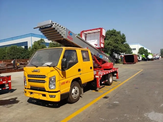 滦南县附近云梯车出租 砂石搬运